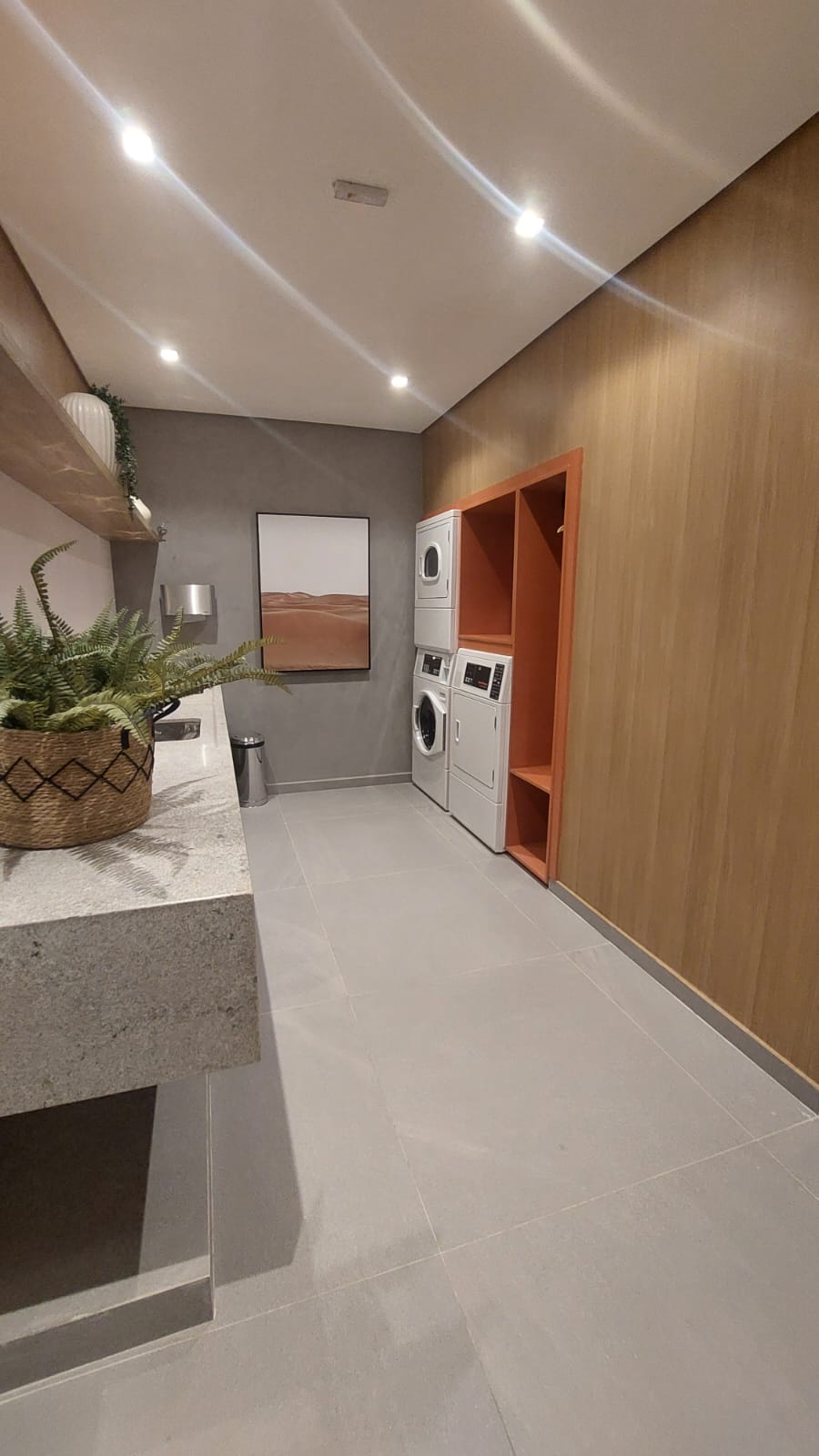 Lavanderia compartilhada do Aimberê