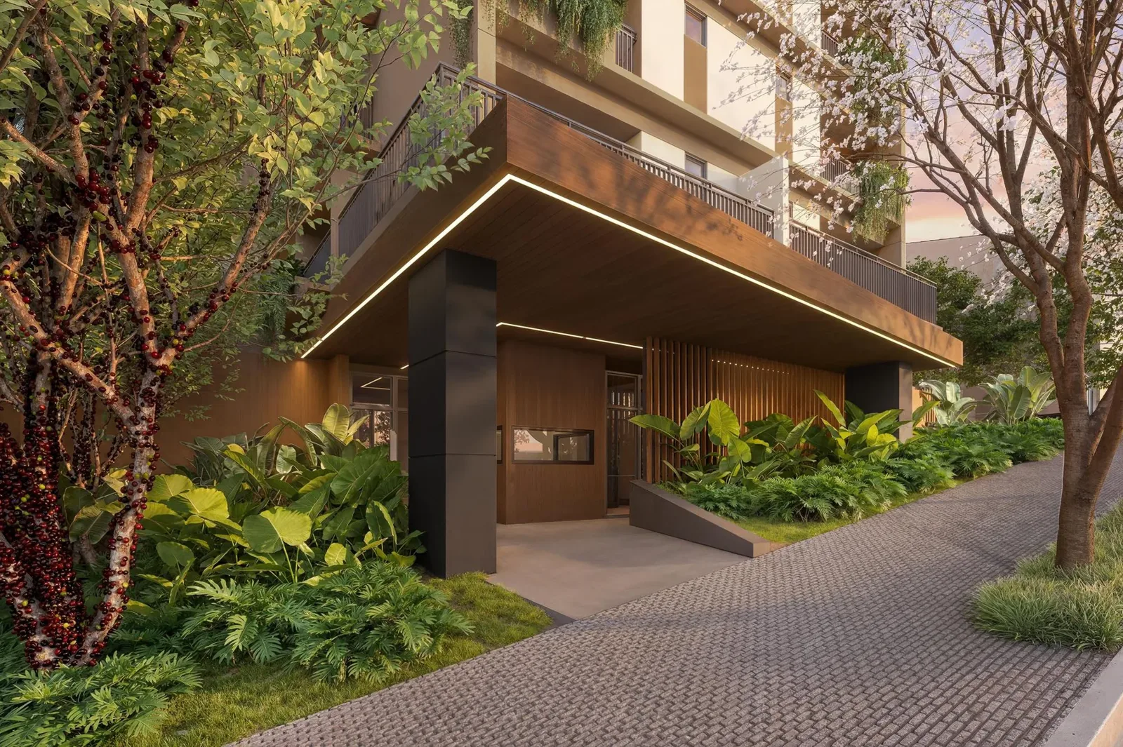 Acesso residencial Nex One Caiubi