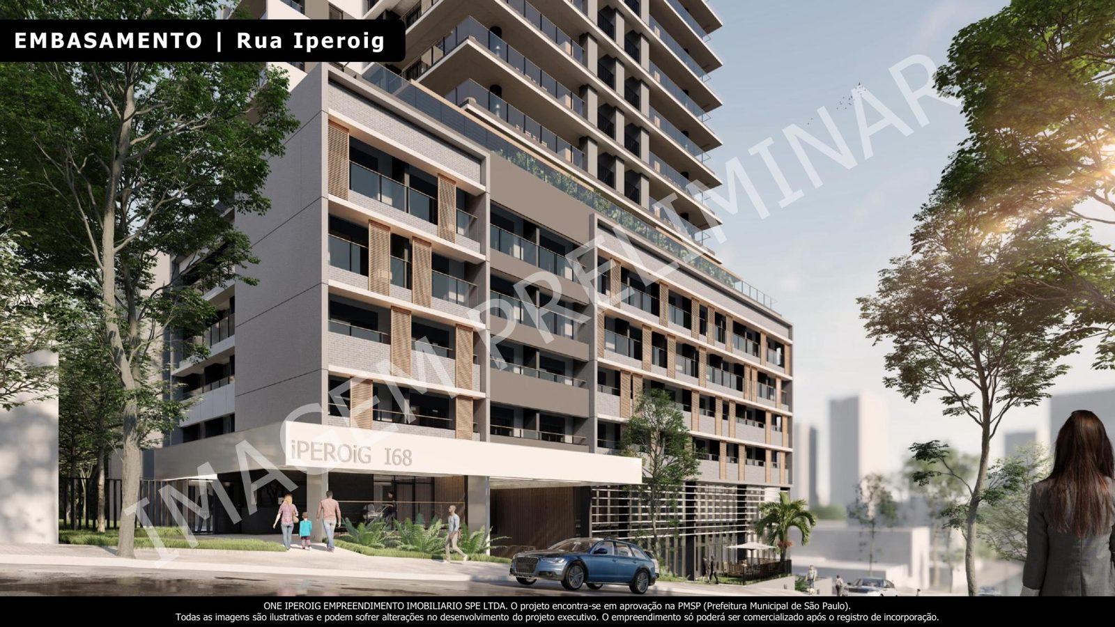 Embasamento Rua Iperoig do Essential Perdizes